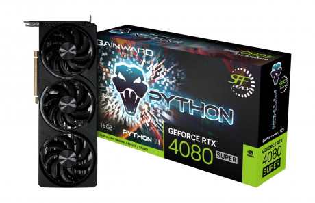 GAINWARD RTX4080 SUPER PYTHON III OC 16GB GDDR6X 256bit